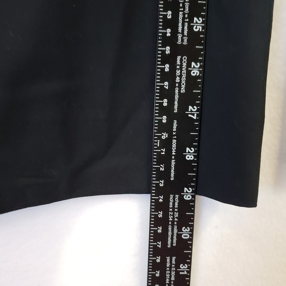 Teenflo Black Dress Pants Womens Size 8 Straight Leg Stretch Office Career New - Picture 8 of 8